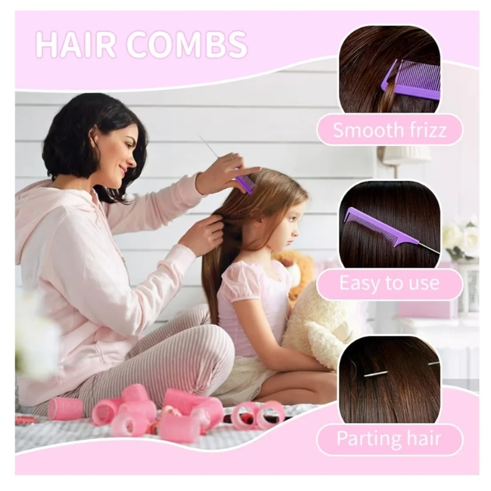 889 pcs Colorful Hair Accessories Set